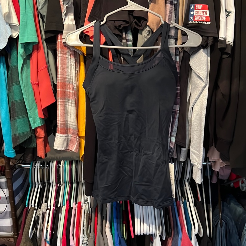 NWT Lululemon Rally Your Heart Tank - Blue - Size 4